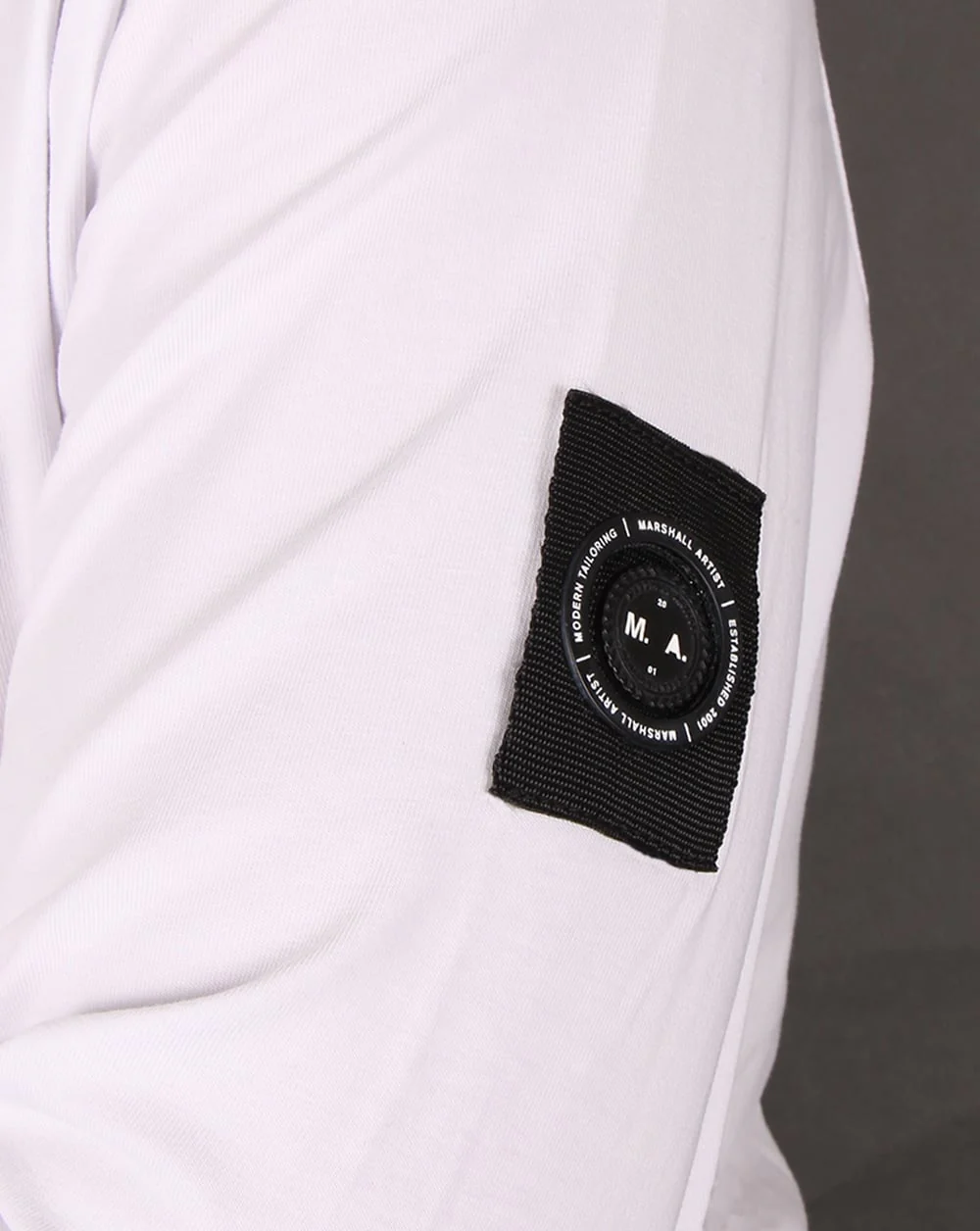 Marshall Artist Siren Long Sleeve T Shirt White - Image 4