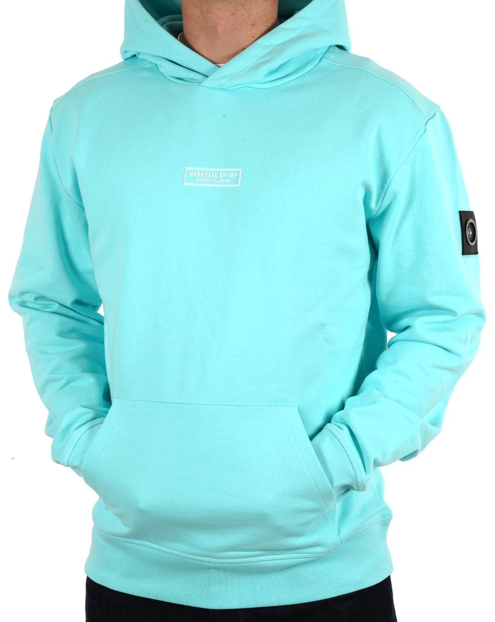 Marshall Artist Siren OTH Hoodie Aqua - Image 3
