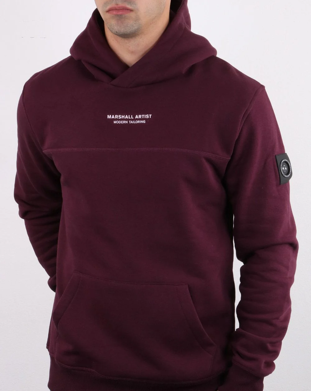 Marshall Artist Siren Oth Hoody Burgundy - Image 2