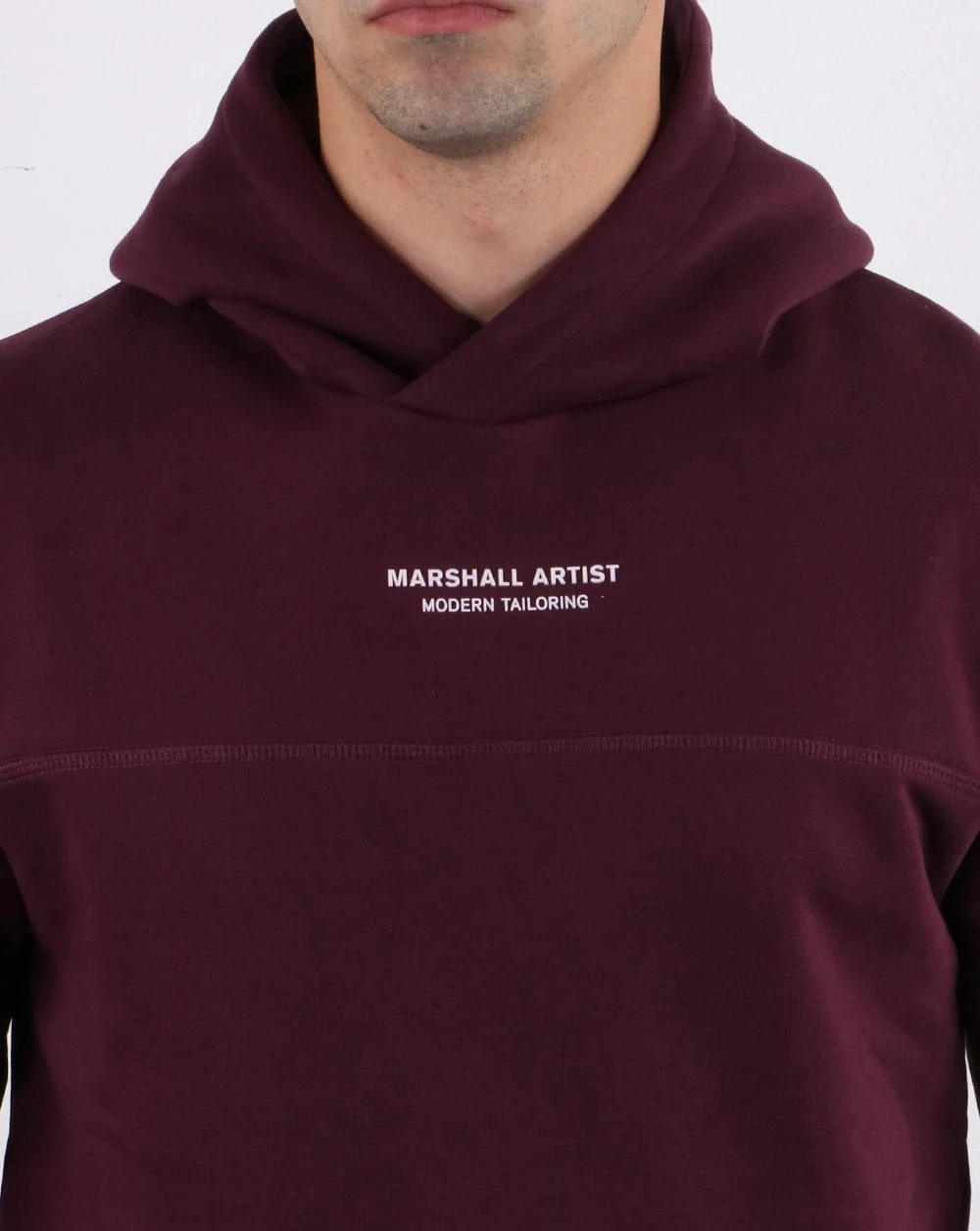 Marshall Artist Siren Oth Hoody Burgundy - Image 4