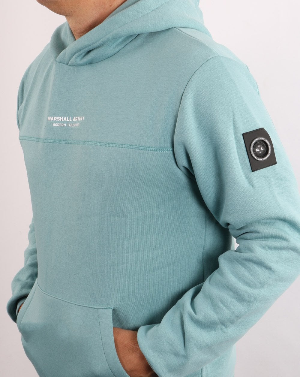 Marshall Artist Siren Oth Hoody Ocean Blue - Image 2