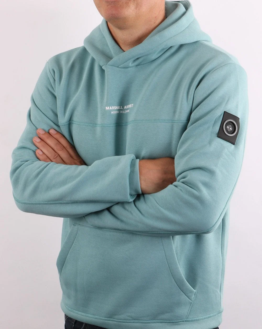 Marshall Artist Siren Oth Hoody Ocean Blue - Image 3