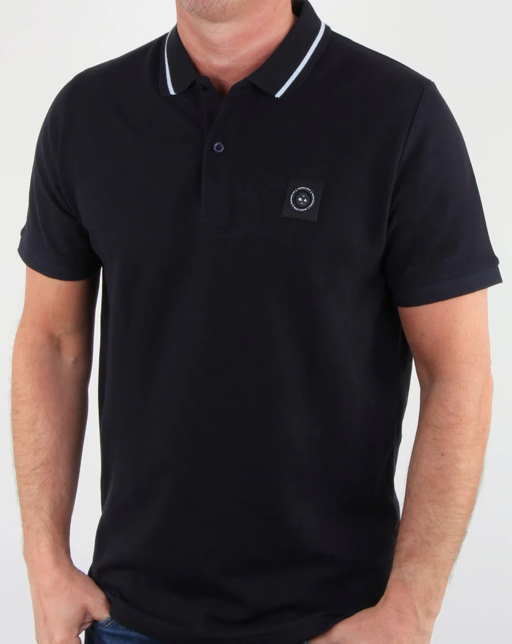 Marshall Artist Siren Polo Shirt Navy