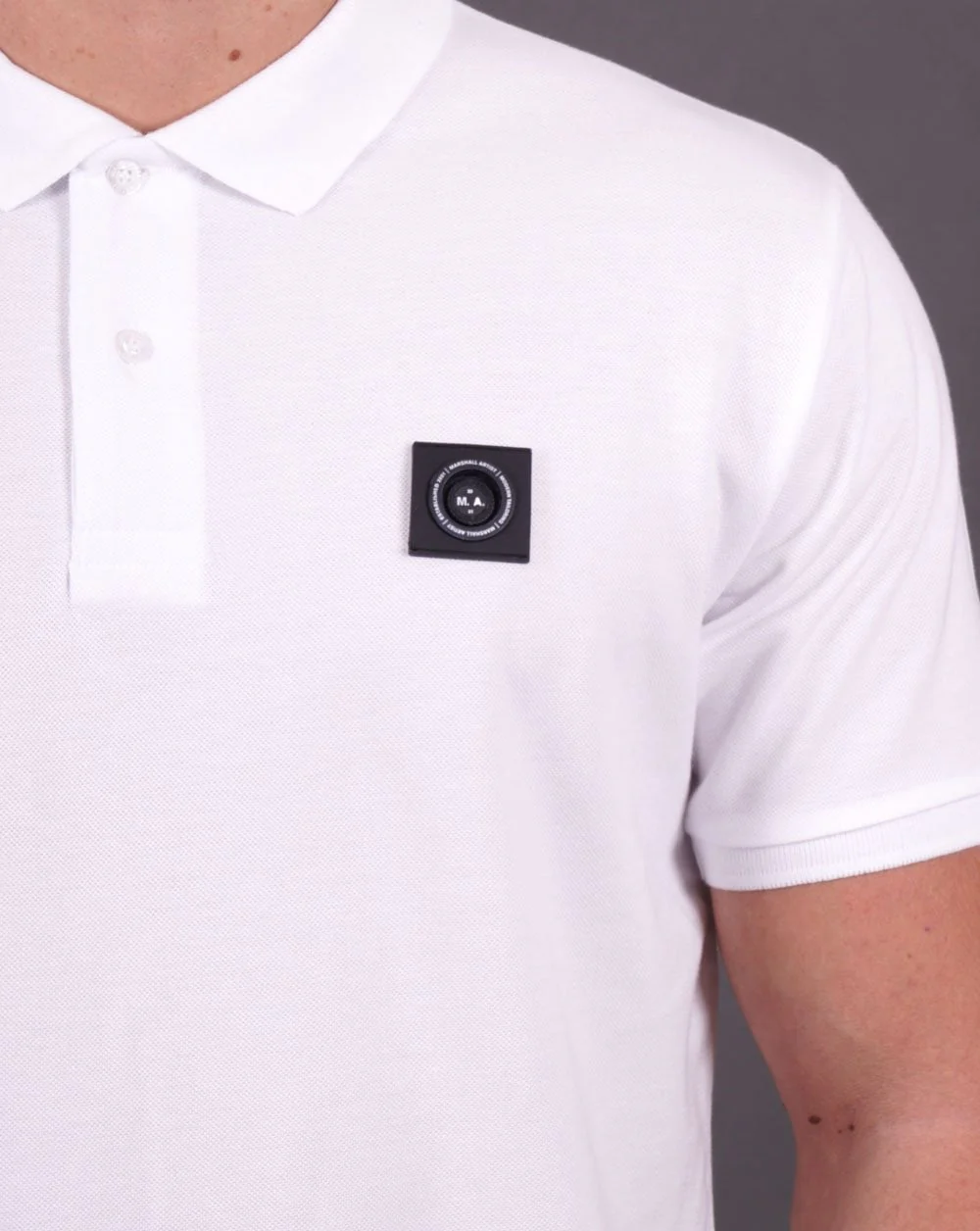 Marshall Artist Siren Polo Shirt White - Image 2