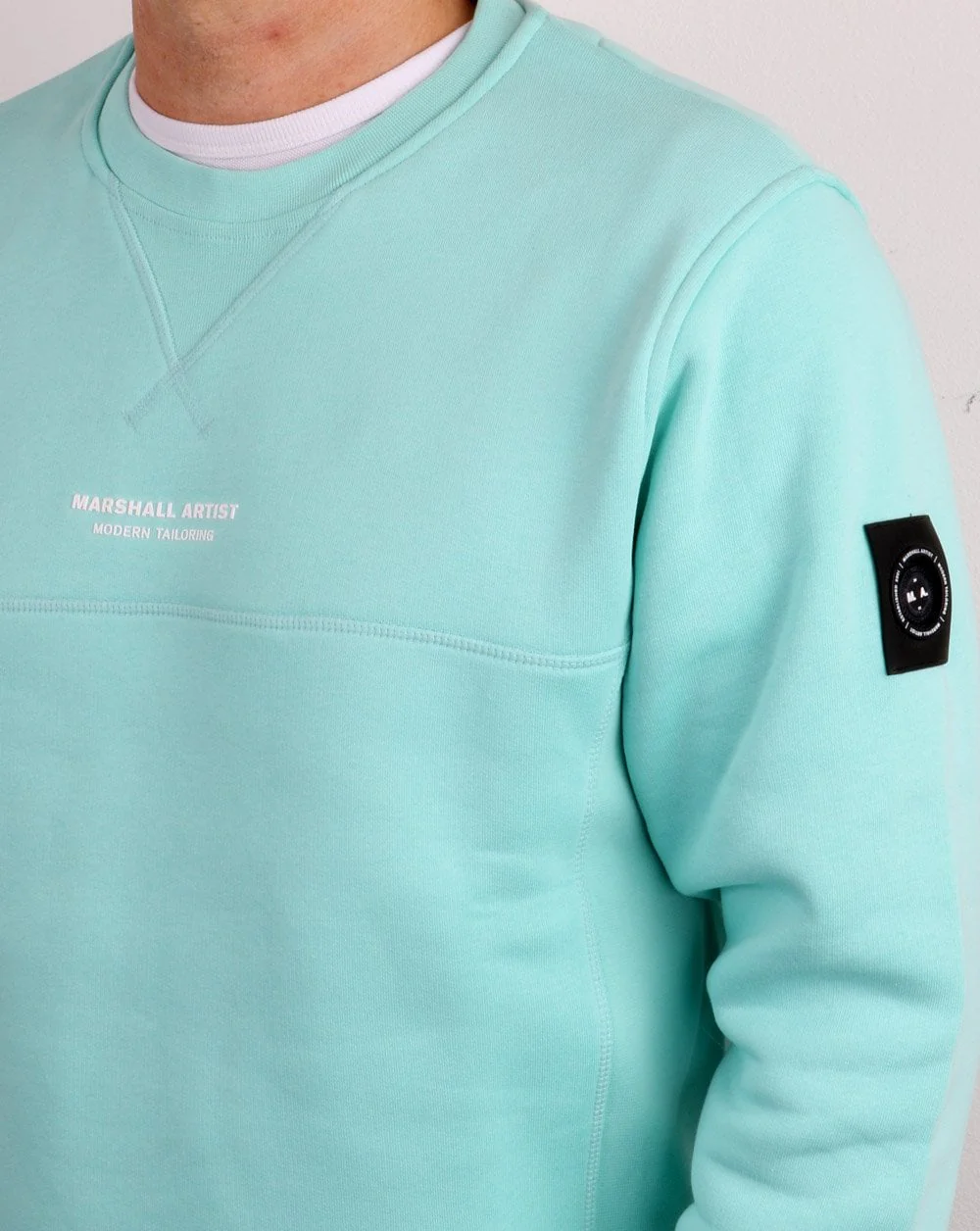 Marshall Artist Siren Sweatshirt Aqua Blue - Image 2
