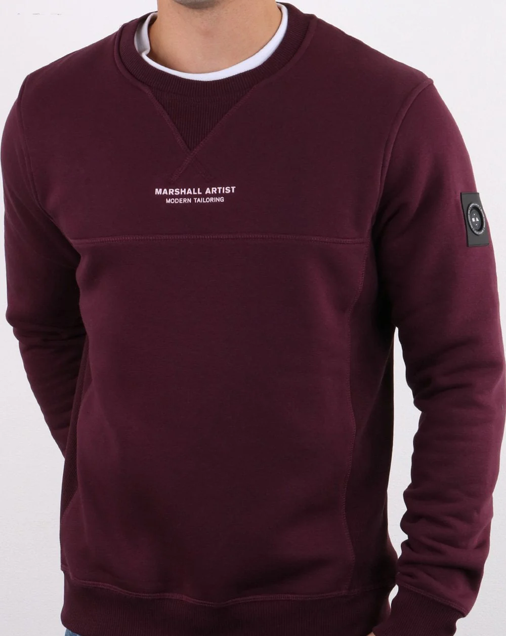 Marshall Artist Siren Sweatshirt Burgundy - Image 2