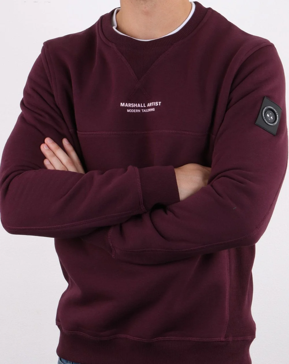 Marshall Artist Siren Sweatshirt Burgundy - Image 3