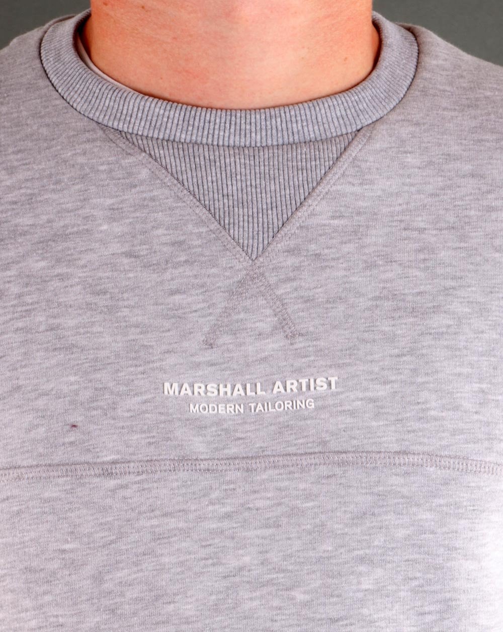 Marshall Artist Siren Sweatshirt Grey Marl - Image 3
