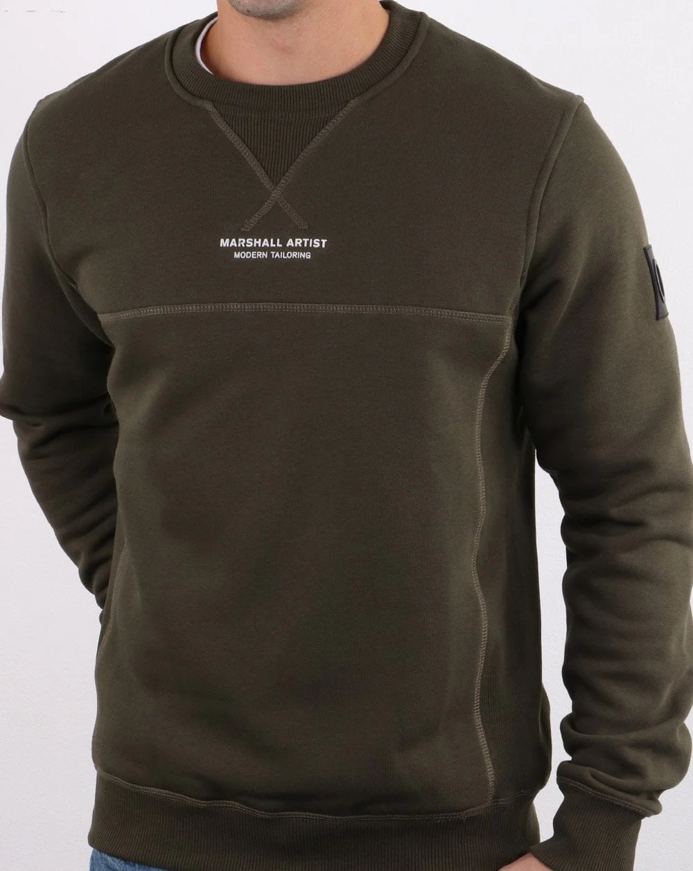 Marshall Artist Siren Sweatshirt Khaki - Image 2