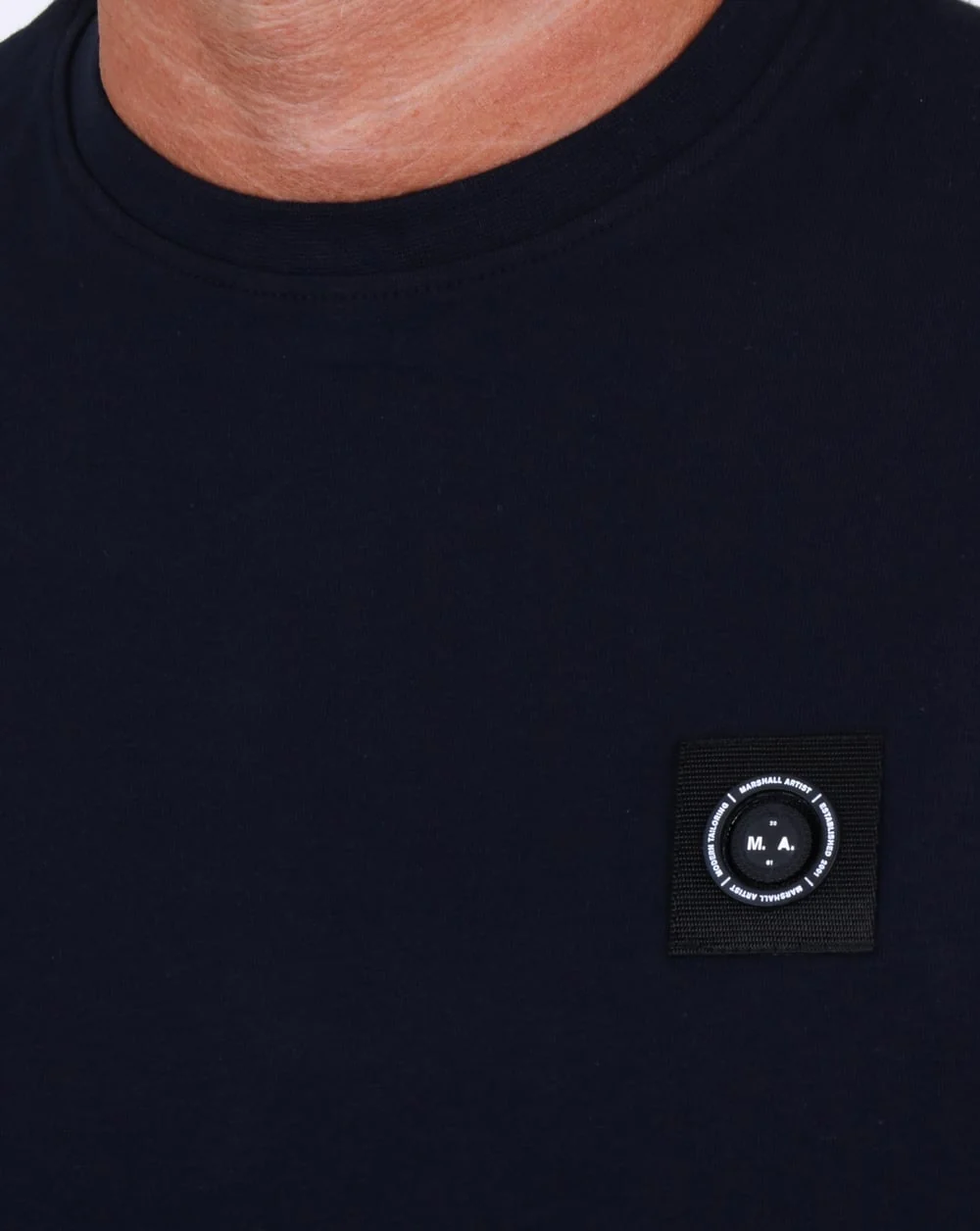 Marshall Artist Siren T Shirt Navy - Image 2
