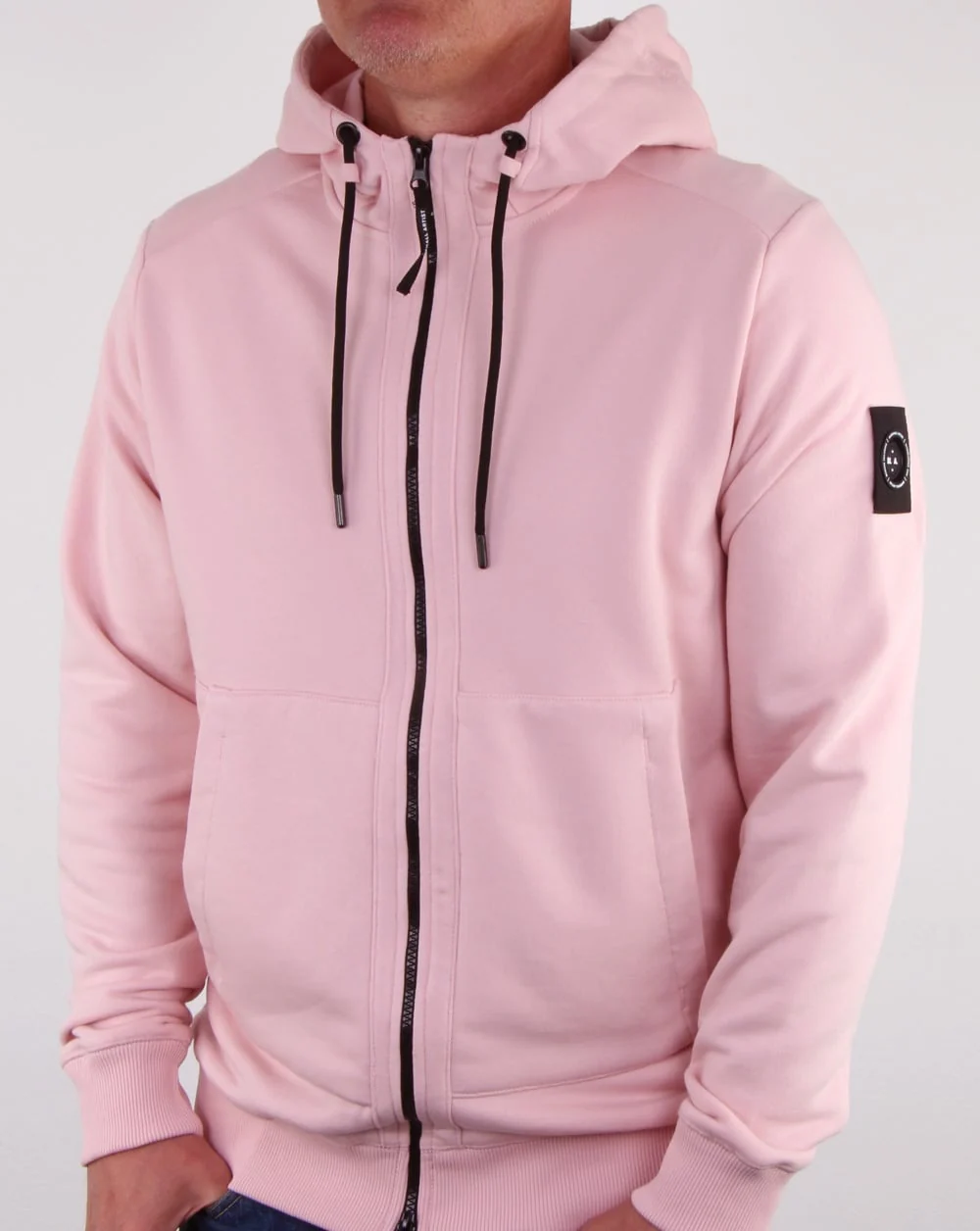 Marshall Artist Siren Zip Thru Hood Pink - Image 3