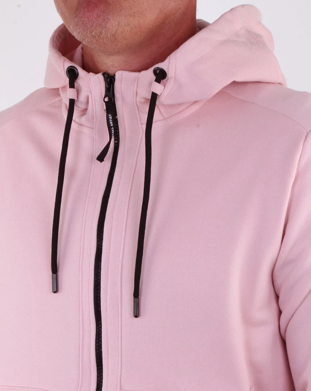 Marshall Artist Siren Zip Thru Hood Pink - Image 4