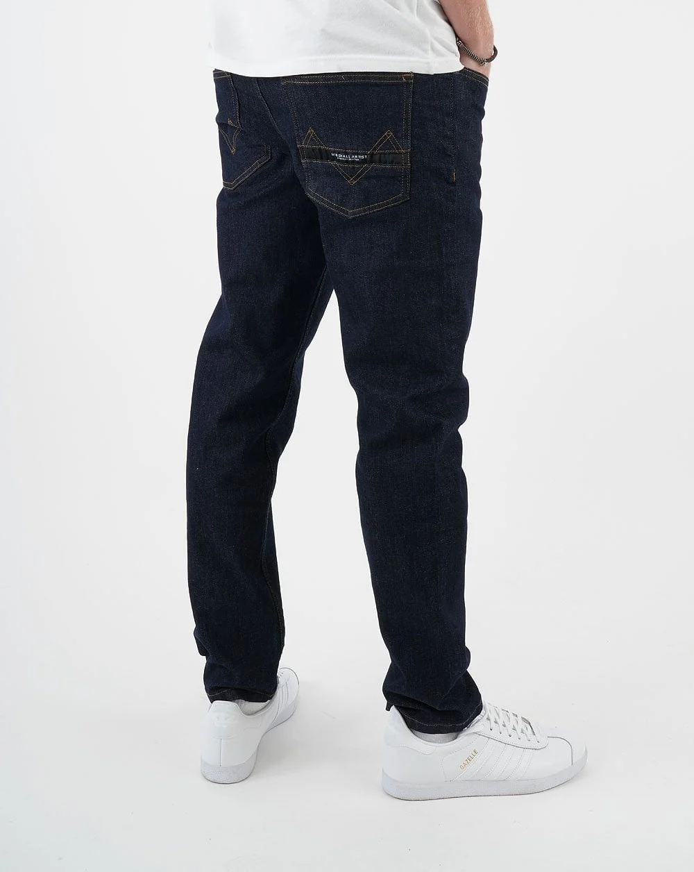 Marshall Artist Slim Tapered Jeans Indigo Rinse - Image 2