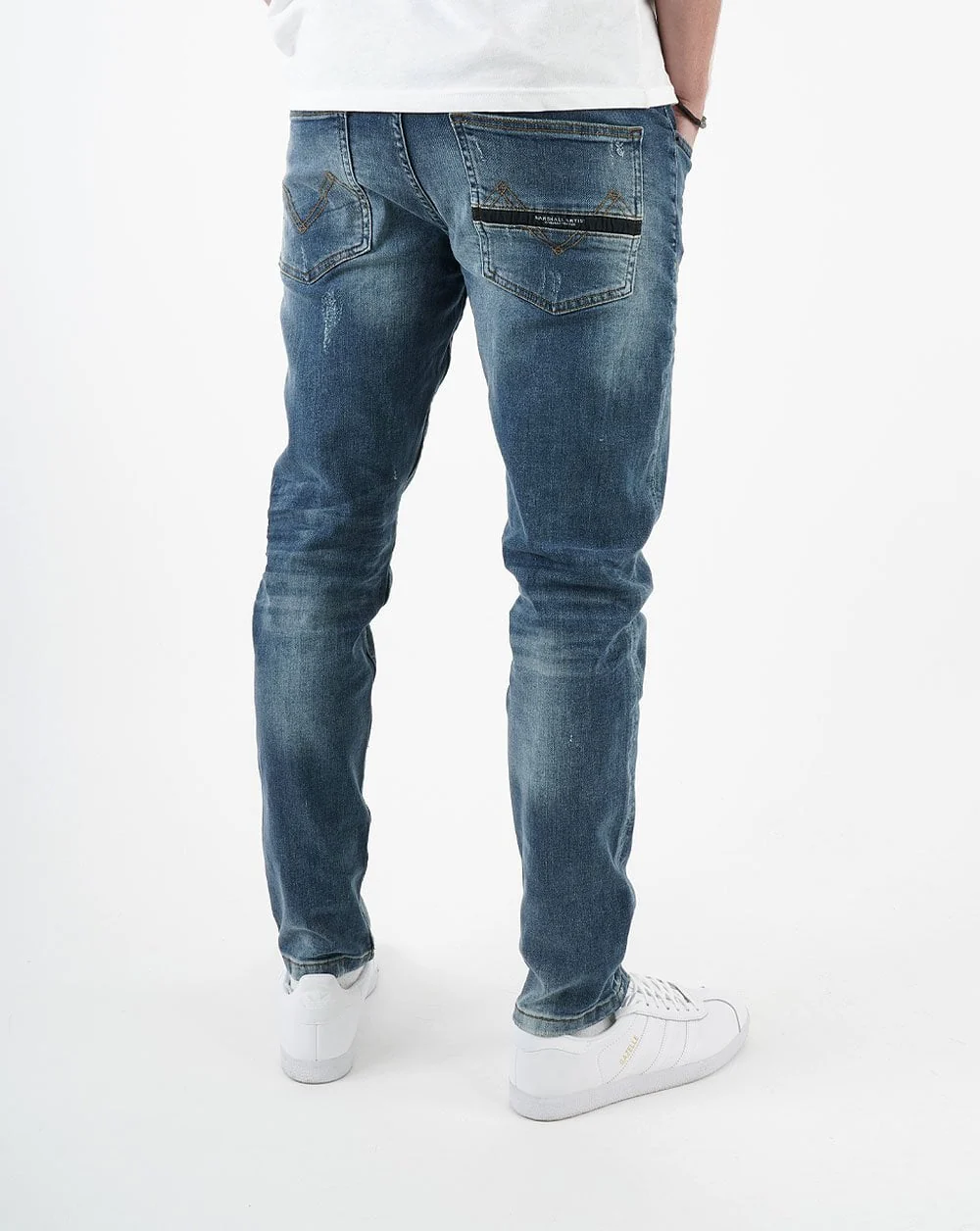 Marshall Artist Slim Tapered Jeans Vintage Wash - Image 2