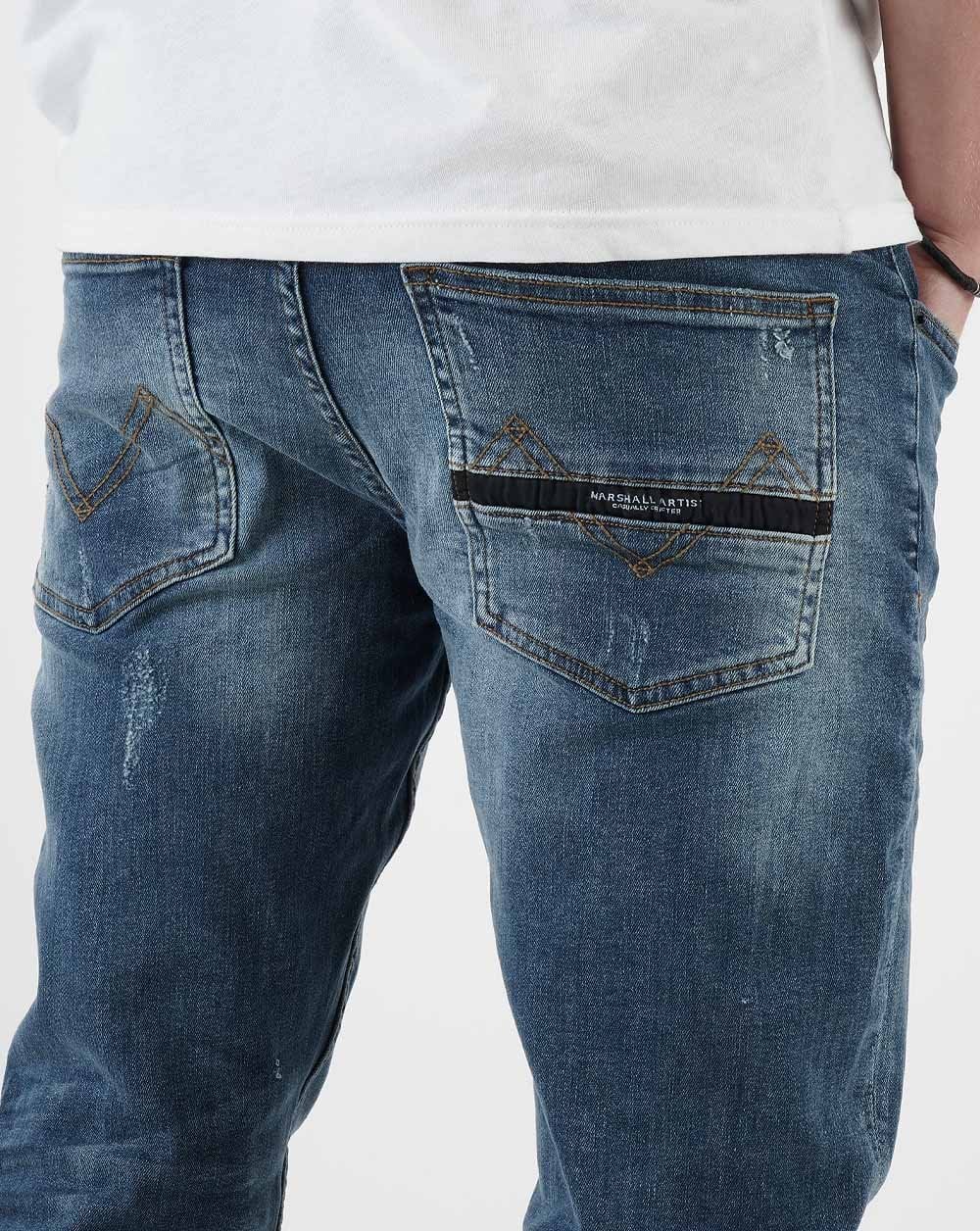 Marshall Artist Slim Tapered Jeans Vintage Wash - Image 3