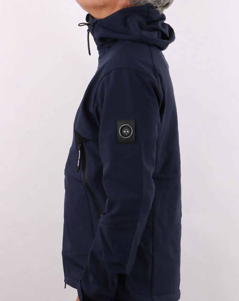 Marshall Artist Softshell Jacket Navy - Image 5