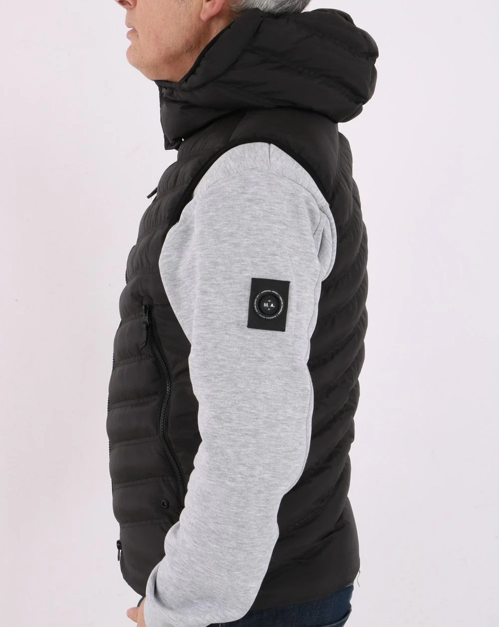Marshall Artist Takeda Hooded Gilet Black - Image 2
