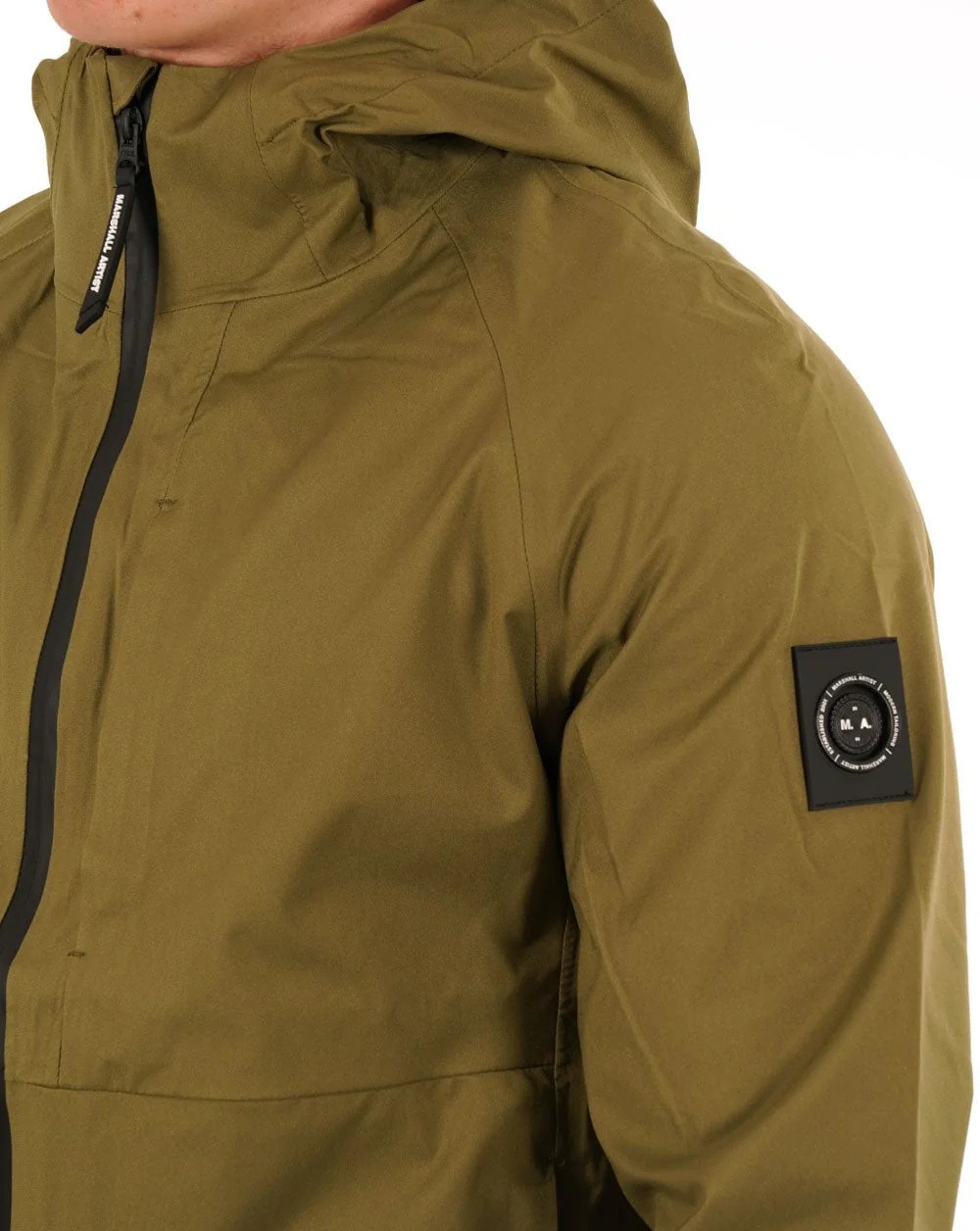 Marshall Artist Tekk Lite Jacket Olive Green - Image 2