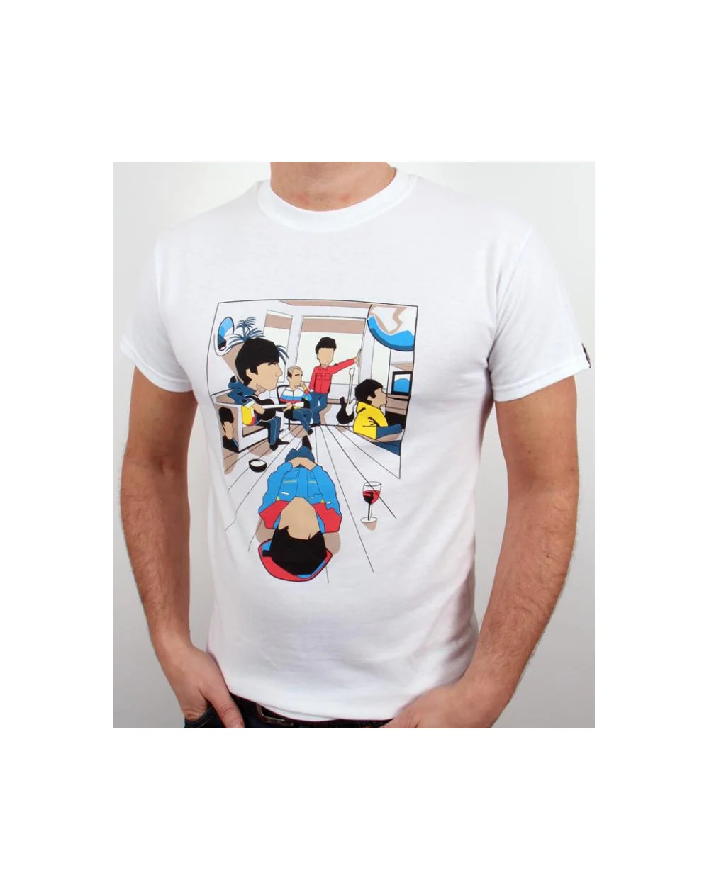 Minty Oasis T-shirt White