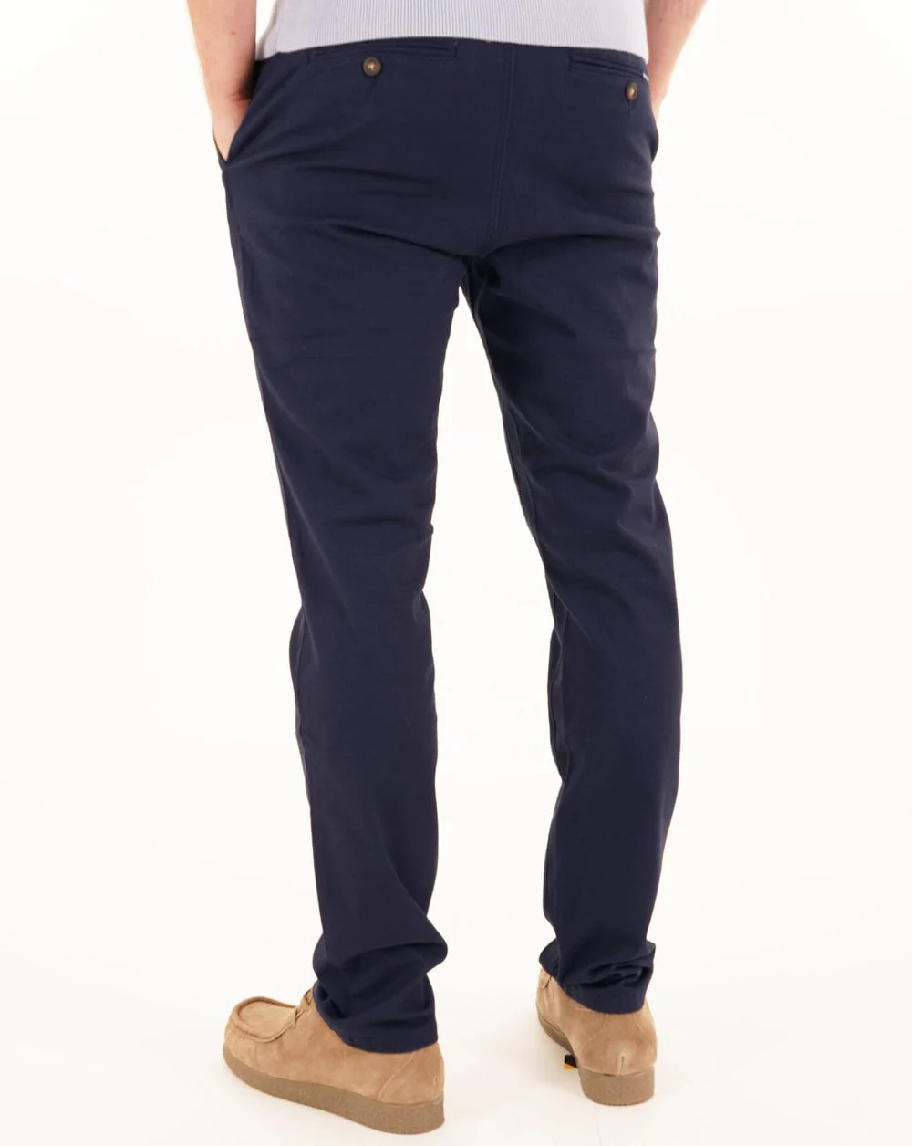 Mish Mash Chino Trousers Navy - Image 4