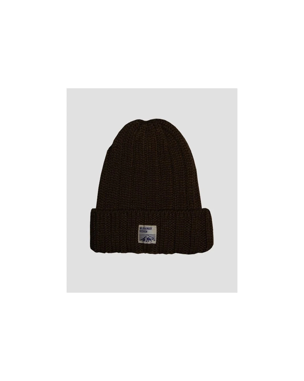 Mt Rainier Design Knit Beanie Olive Green
