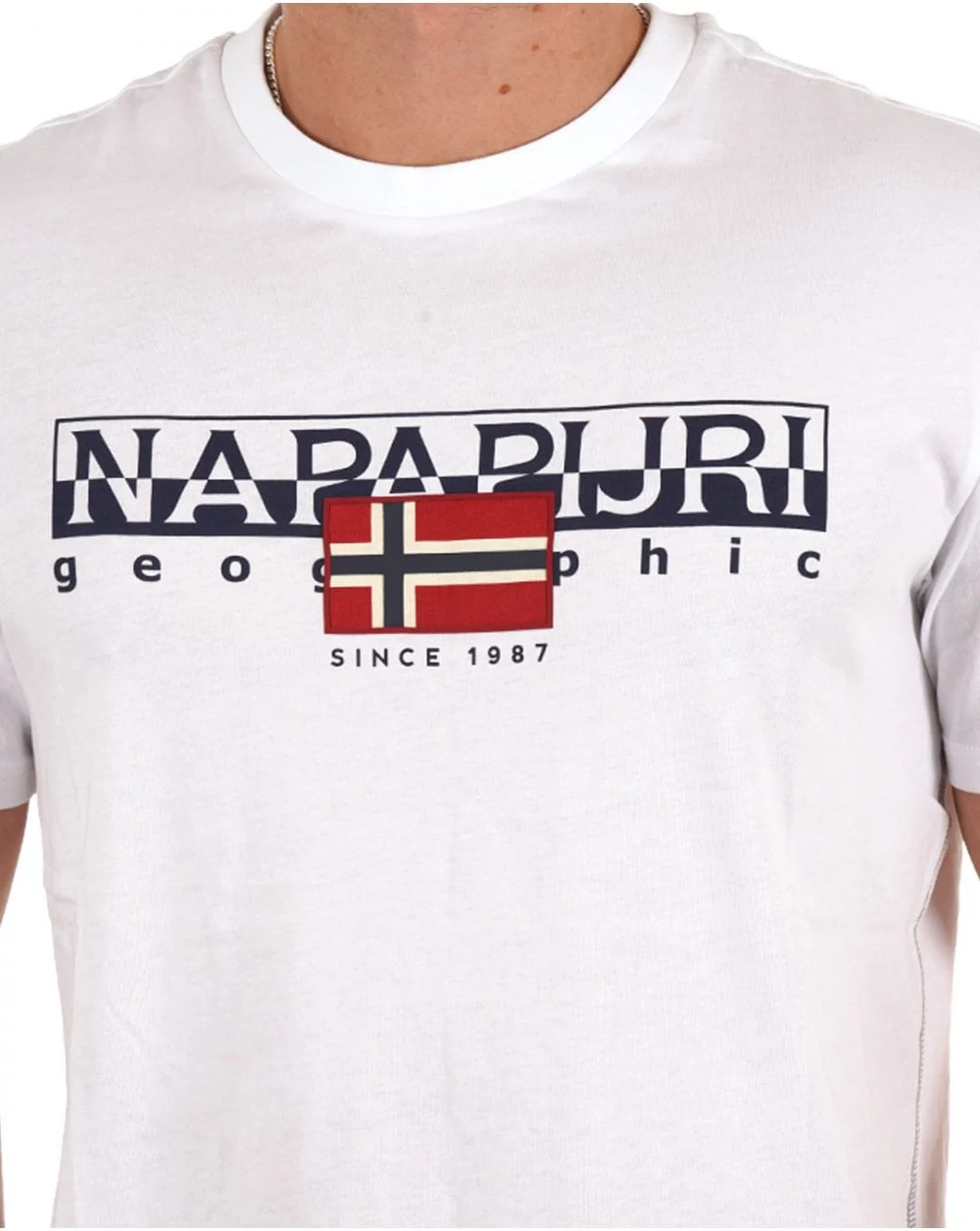 Napapijri Aylmer T Shirt Bright White - Image 2