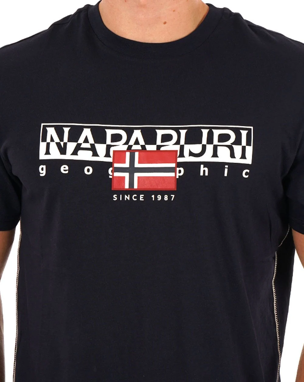 Napapijri Aylmer T Shirt Navy Blue - Image 2