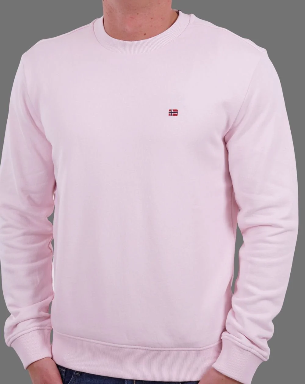 Napapijri Balis Crew Neck Sweatshirt Light Pink