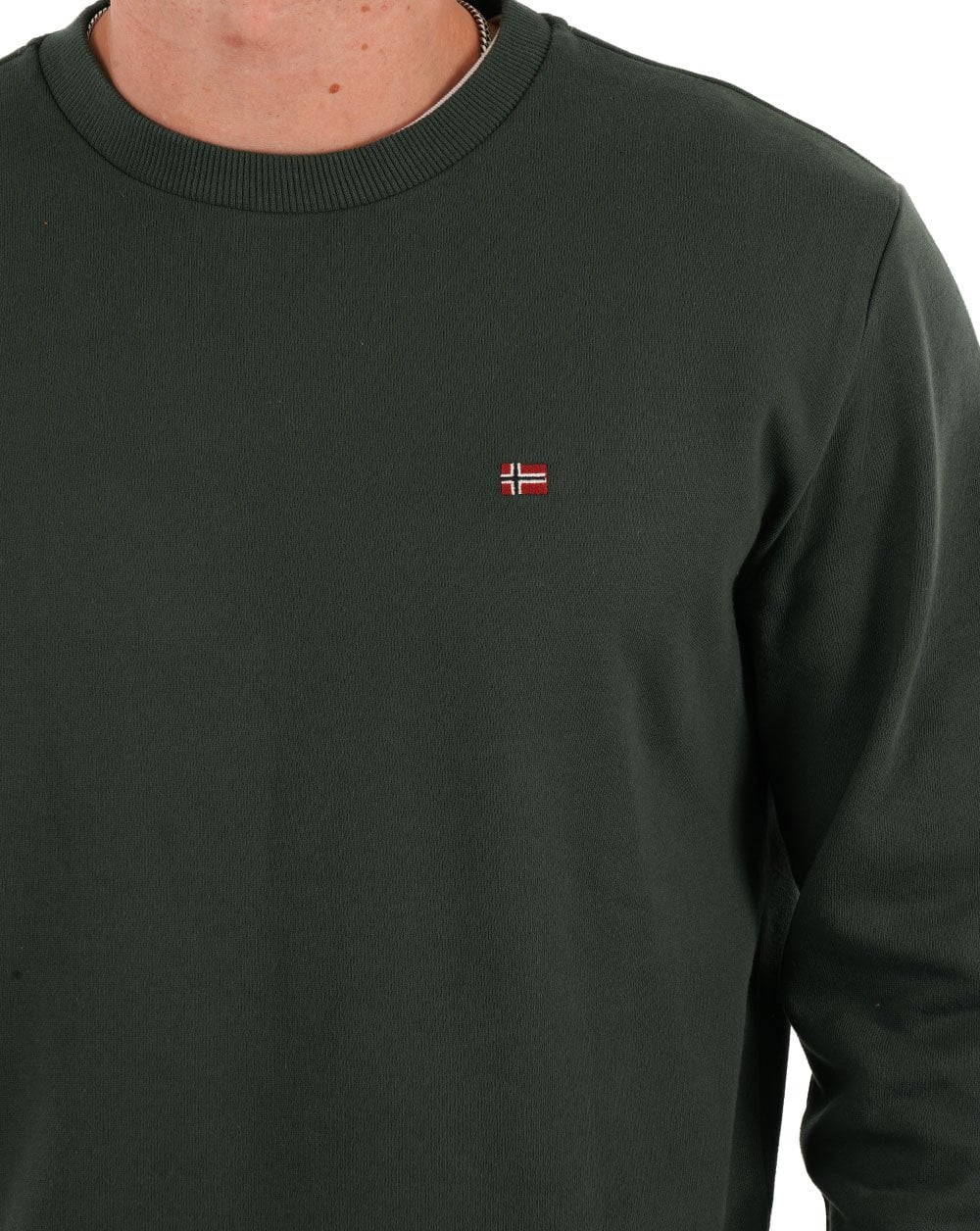 Napapijri Balis Crew Sweat Green Urban - Image 2