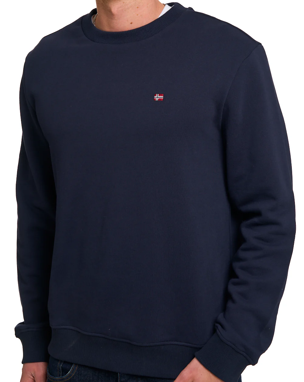Napapijri Balis Summer Crew Sweatshirt Navy Blue - Image 3