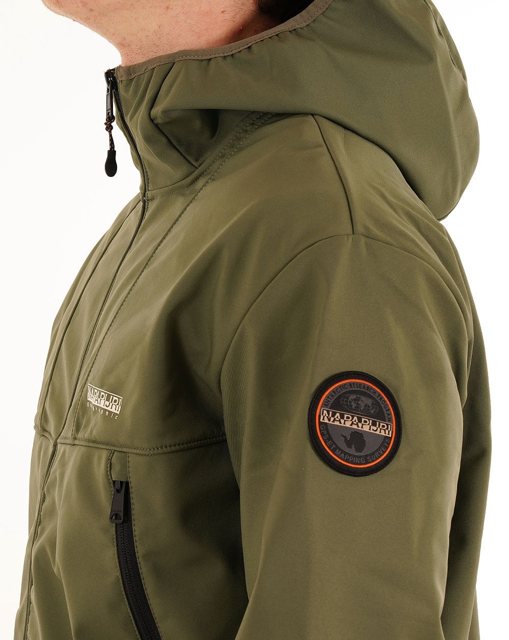 Napapijri Biois Softshell Jacket Tea Leaf - Image 2