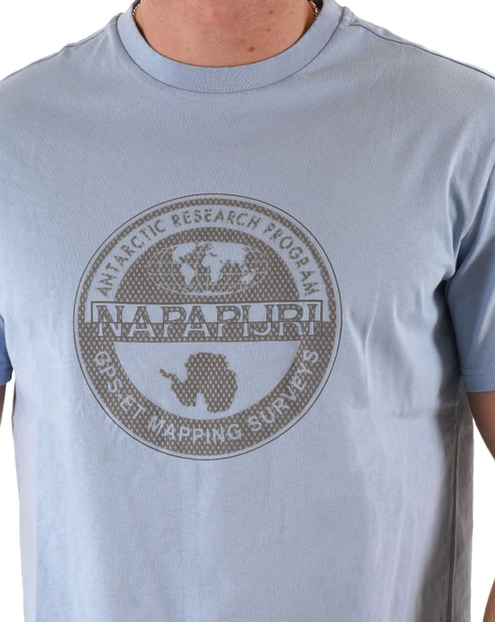 Napapijri Bollo T Shirt Soft Chambray - Image 2