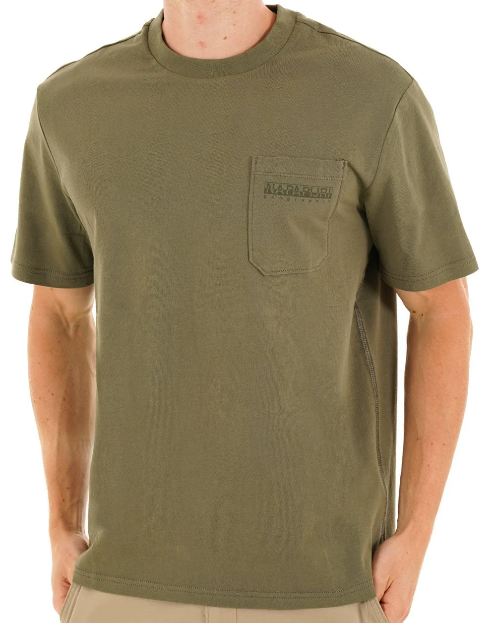 Napapijri Fanes T Shirt Tea Leaf