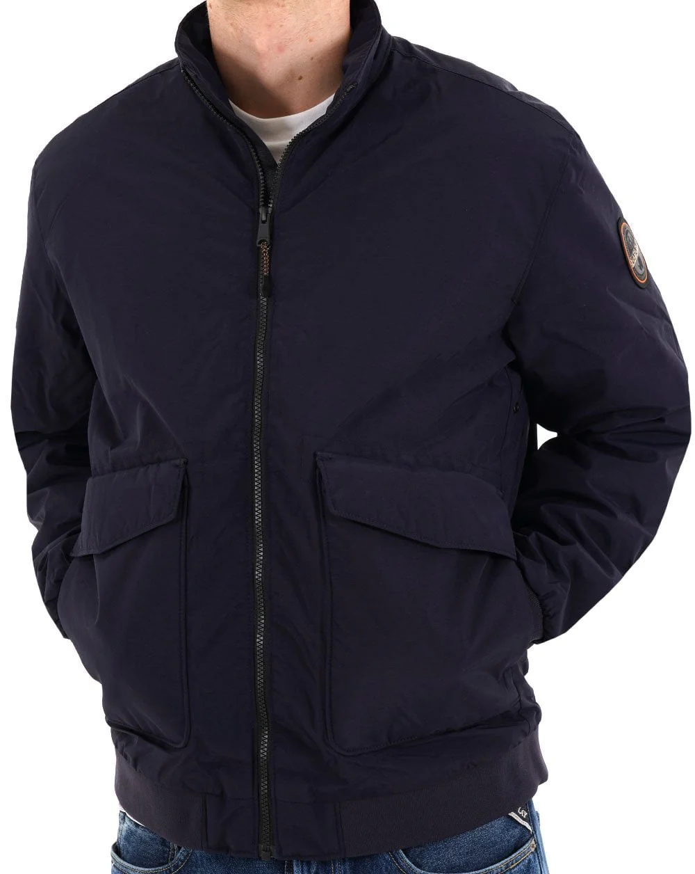 Napapijri Giovi Jacket Navy Blue - Image 3