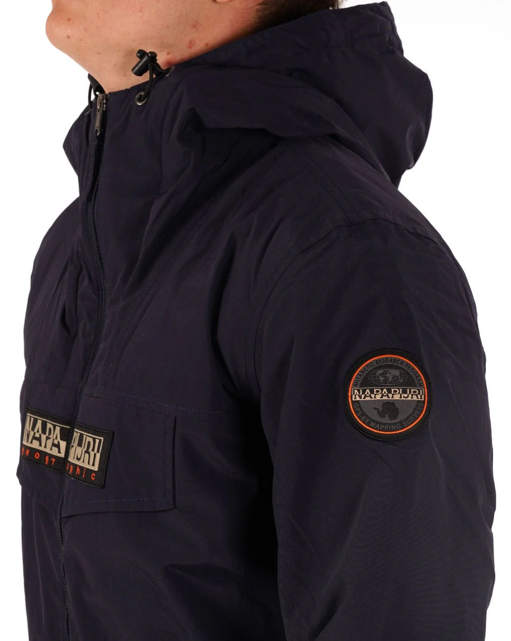Napapijri Rainforest Open Winter Jacket Navy Blue - Image 2