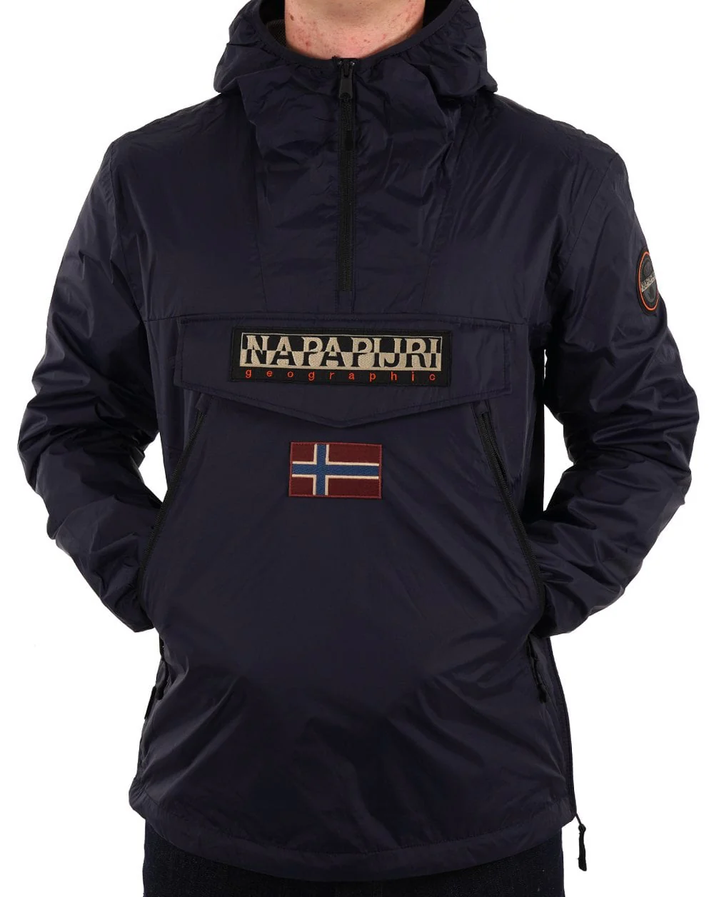 Napapijri Rainforest V2 Jacket Navy Blue - Image 3