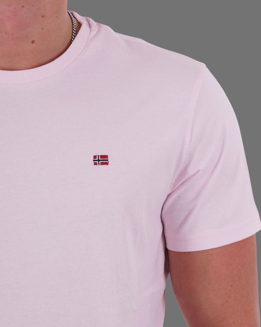 Napapijri Salis T Shirt Light Pink - Image 2