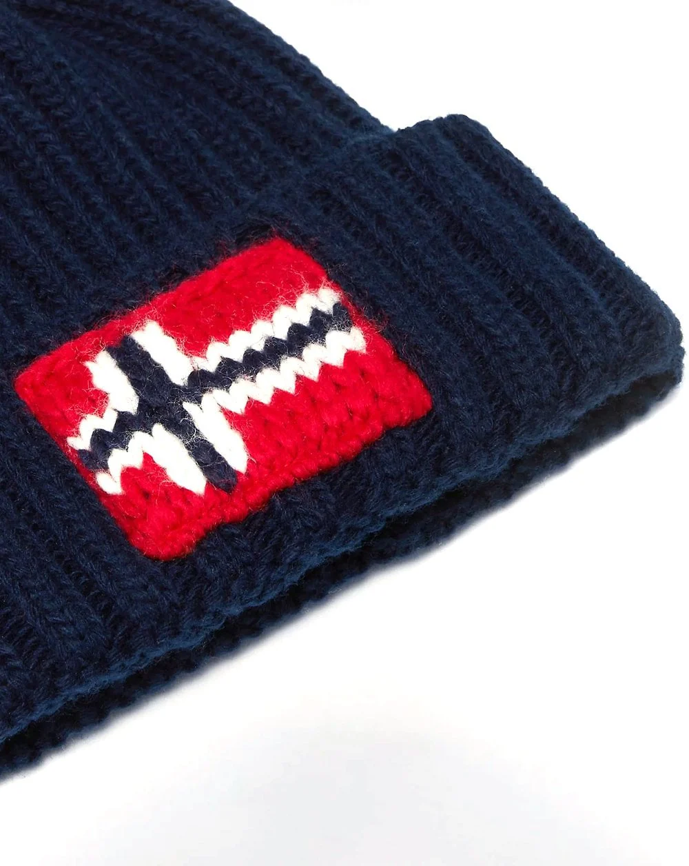 Napapijri Semiury Beanie Hat Navy Blue - Image 2