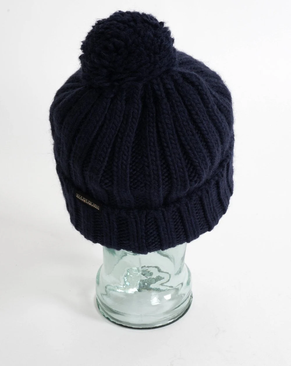 Napapijri Semiury Bobble Hat Blue Marine - Image 3