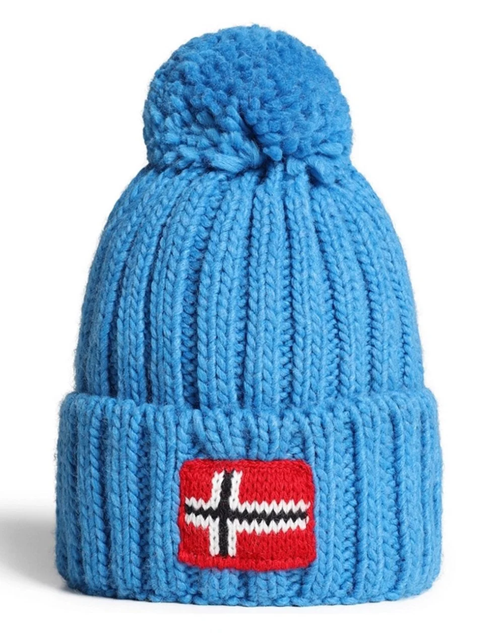 Napapijri Semiury Bobble Hat Blue Sapphire