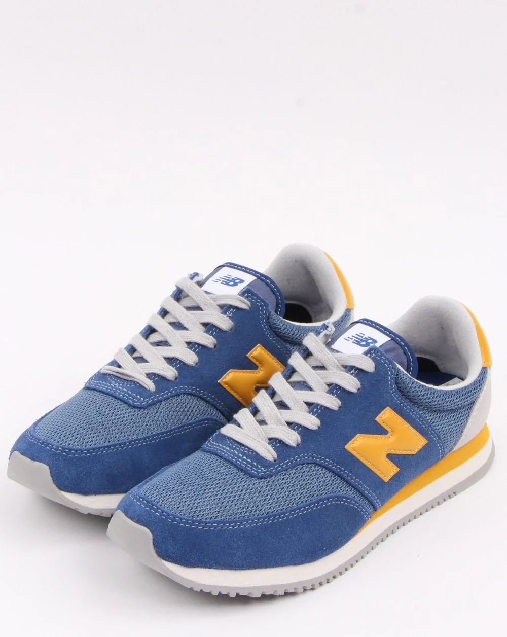 New Balance 100 Trainers Blue/Yellow - Image 3
