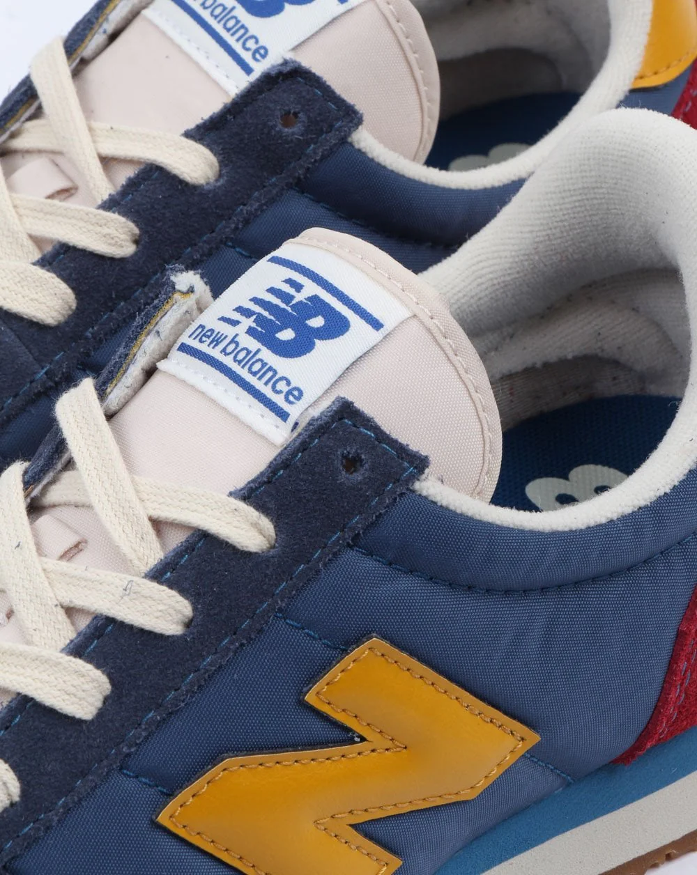New Balance 220 Trainers Blue/Yellow - Image 4