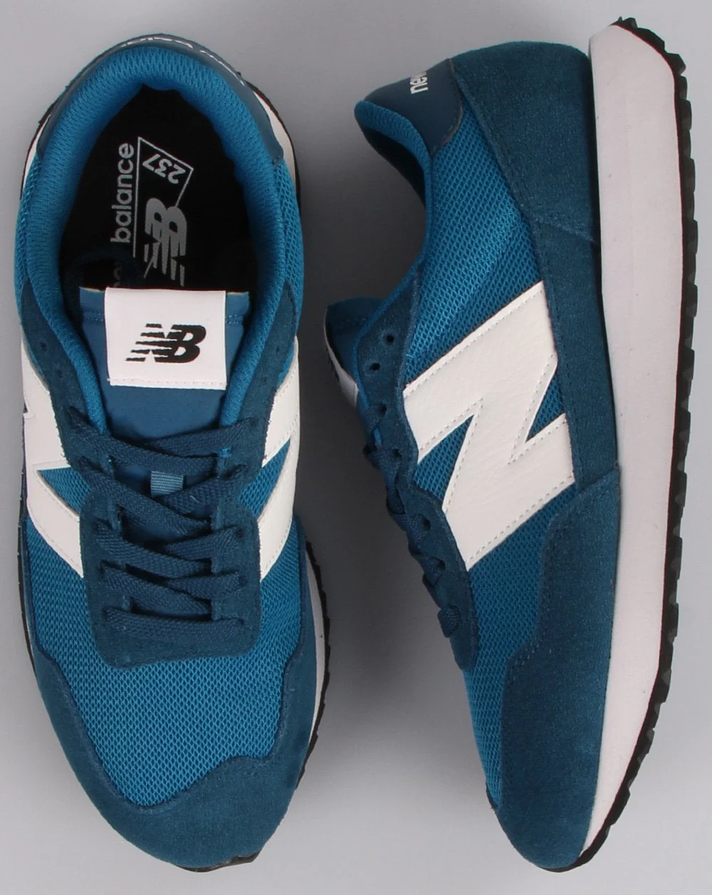 New Balance 237 Trainer Blue/White - Image 2