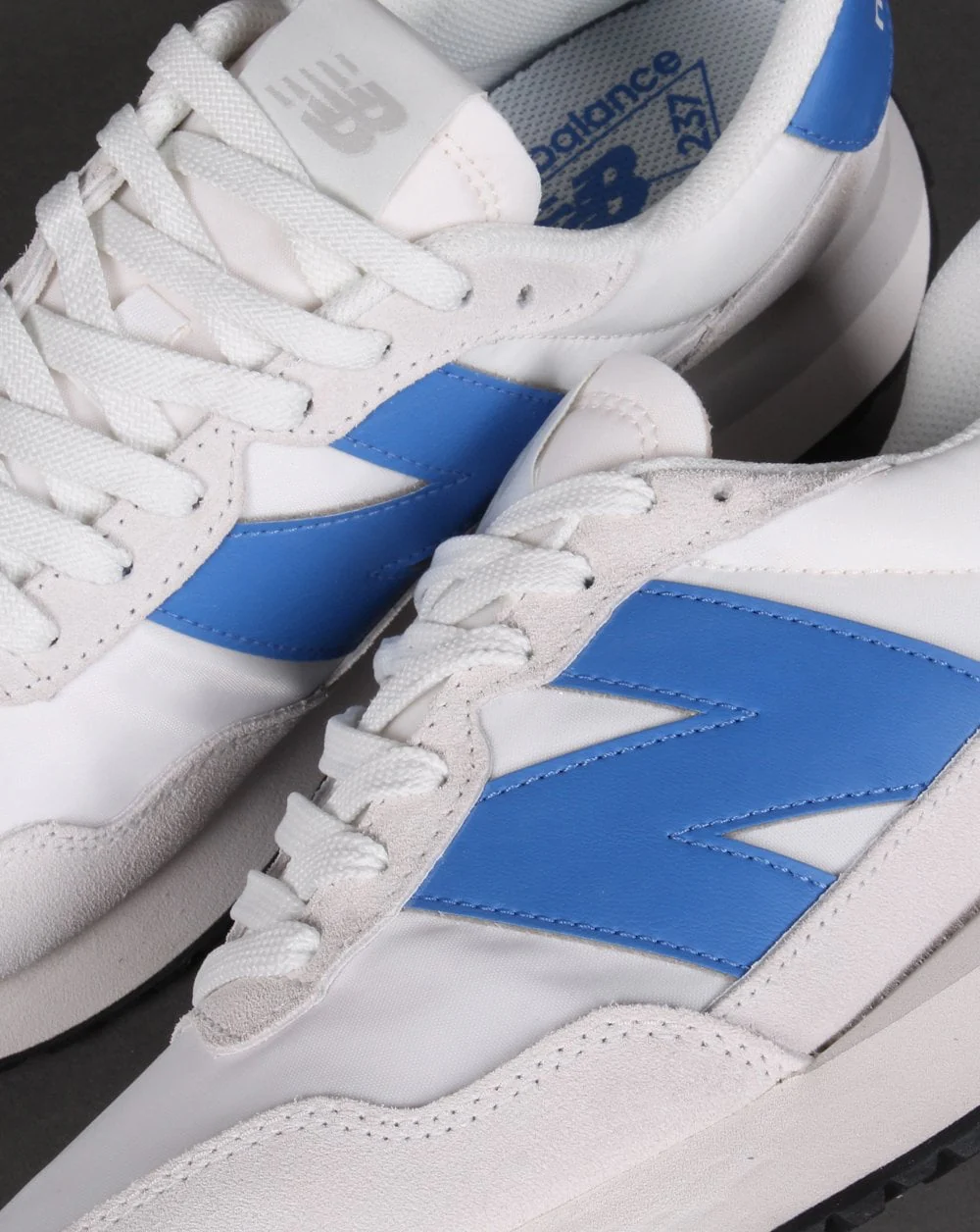 New Balance 237 Trainer White/Royal - Image 2