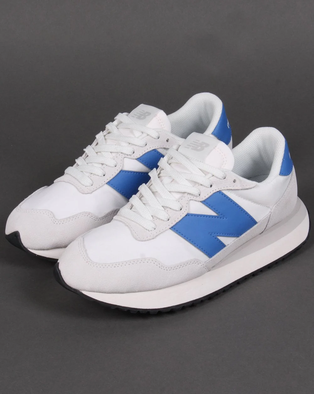 New Balance 237 Trainer White/Royal - Image 3