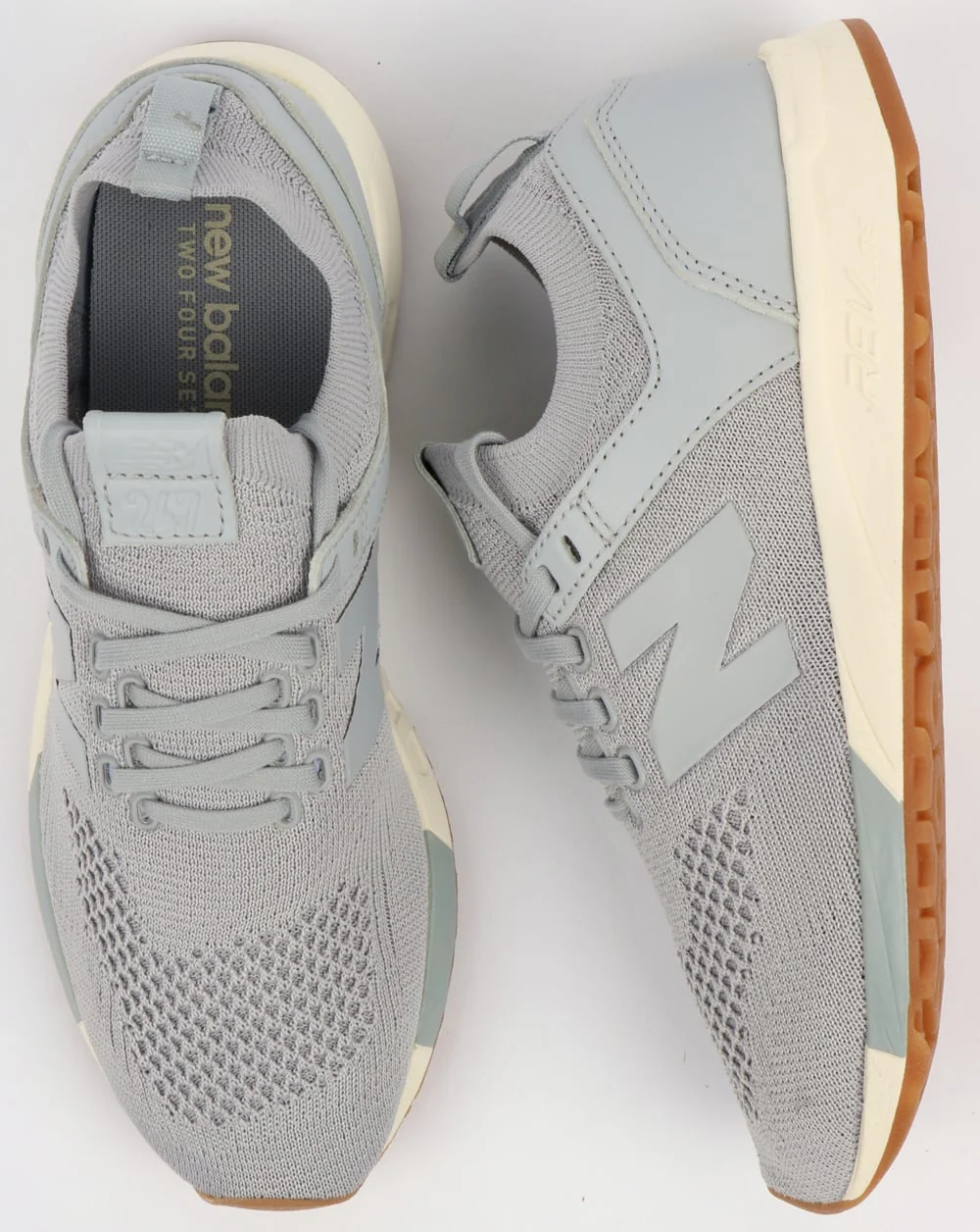 New Balance 247 Decon Trainers Grey/White - Image 2