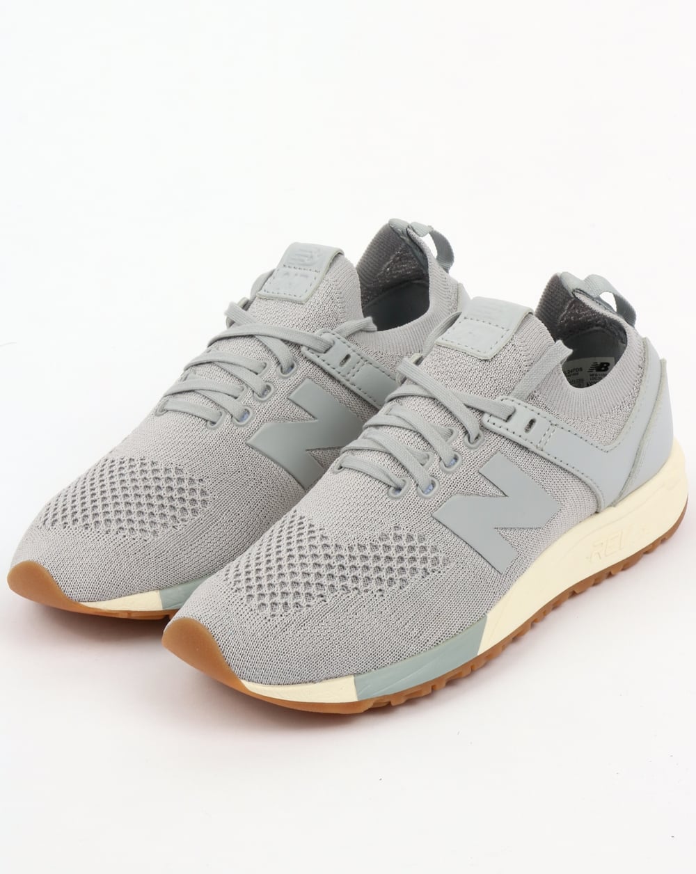 New Balance 247 Decon Trainers Grey/White - Image 3