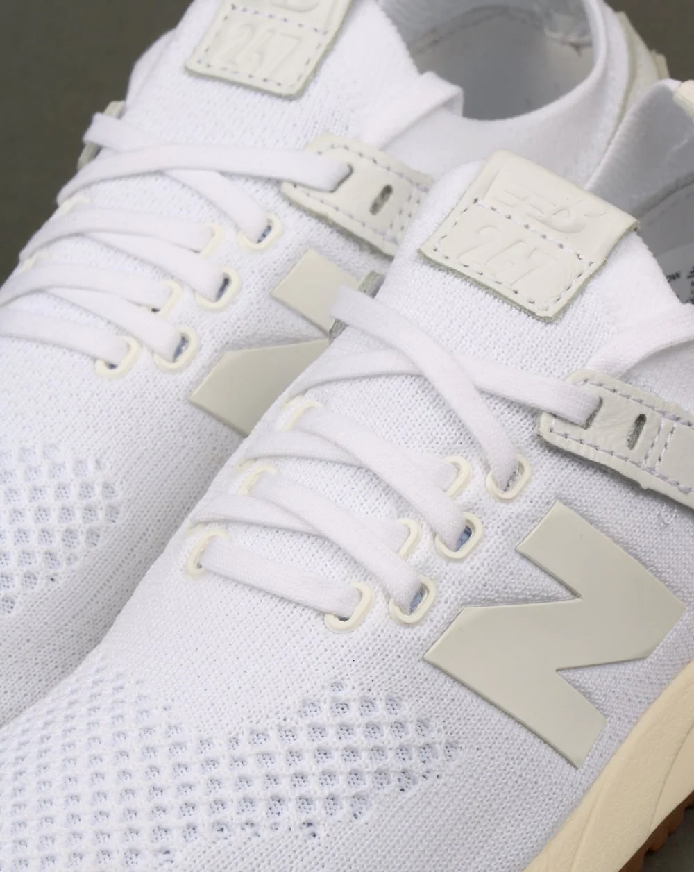 New Balance 247 Decon Trainers White/White - Image 4