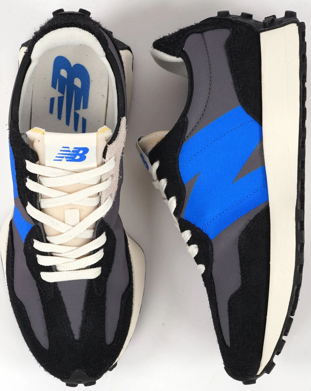 New Balance 327 Trainer Black - Image 4