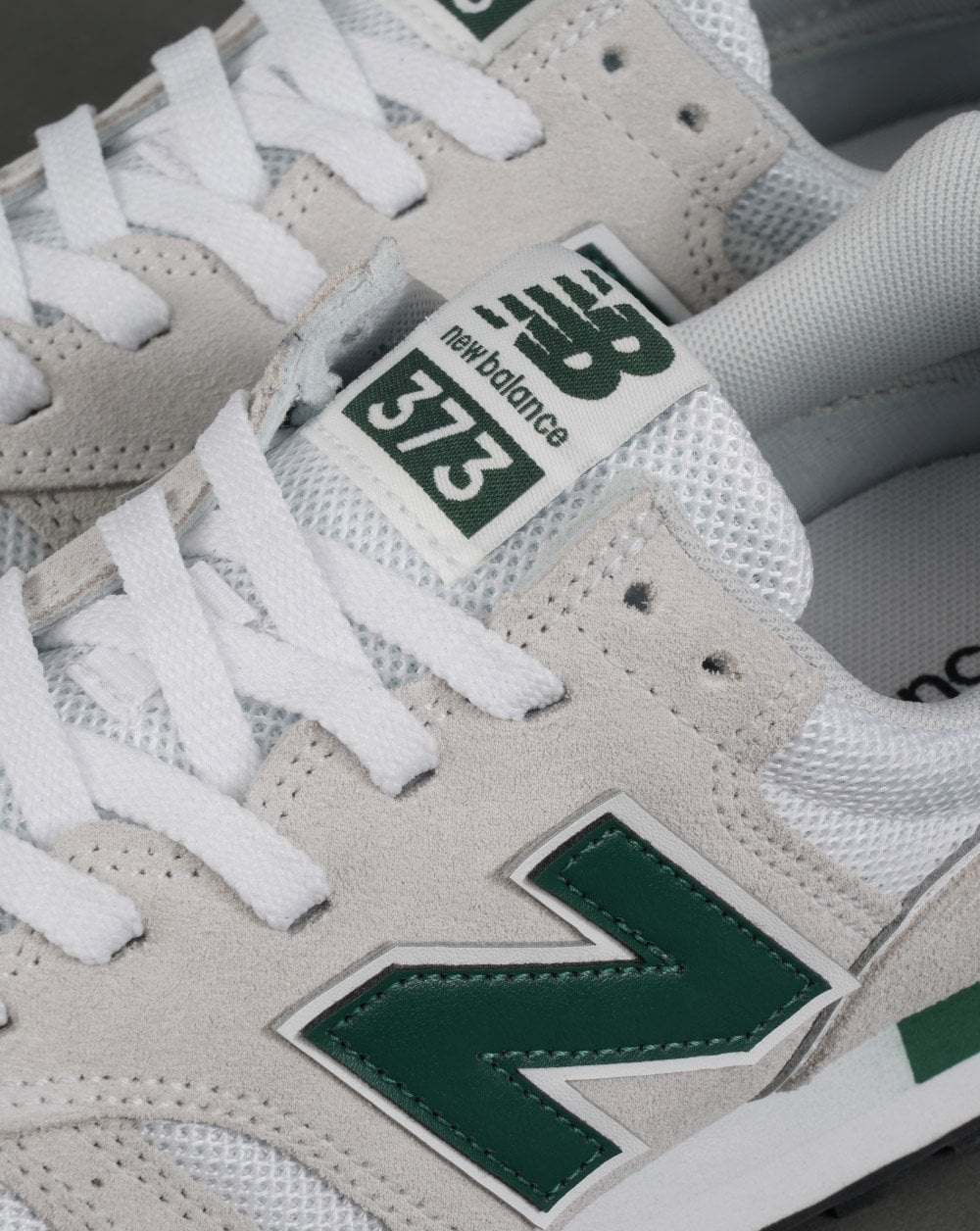 New Balance 373 Trainer White/Green - Image 4